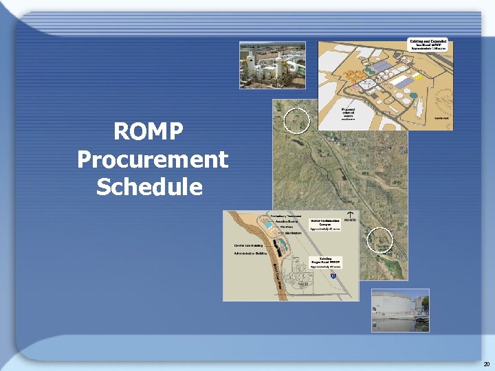 ROMP Procurement Schedule 20 