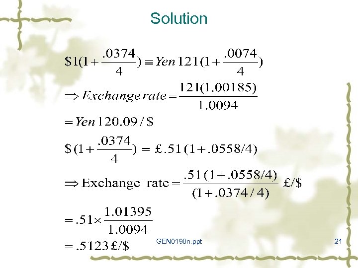 Solution GEN 0190 n. ppt 21 