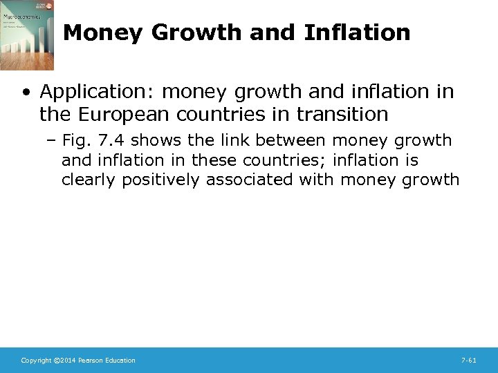 Money Growth and Inflation • Application: money growth and inflation in the European countries