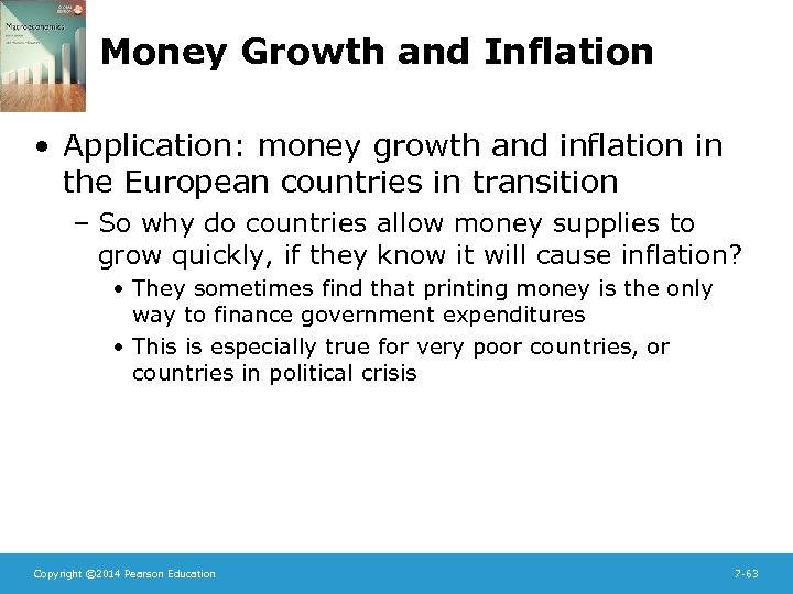 Money Growth and Inflation • Application: money growth and inflation in the European countries