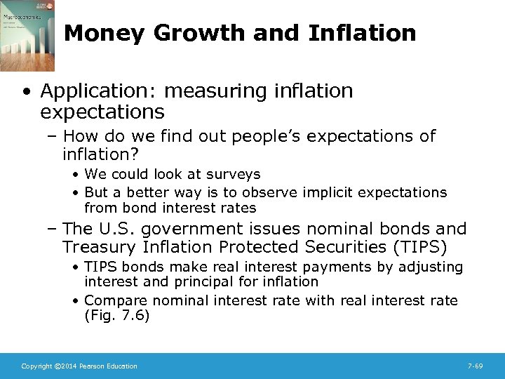 Money Growth and Inflation • Application: measuring inflation expectations – How do we find