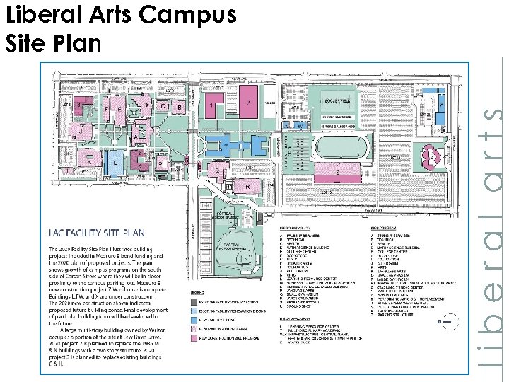 liberal arts Liberal Arts Campus Site Plan 