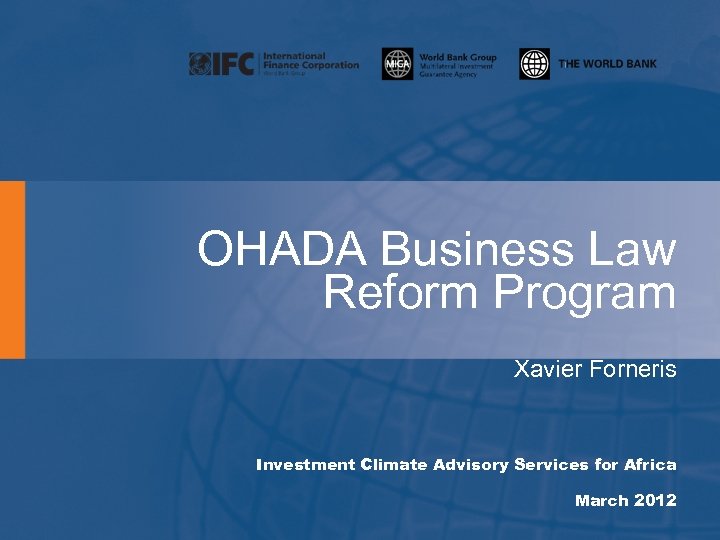 Uniform Business Laws In Africa OHADA S Contribution To