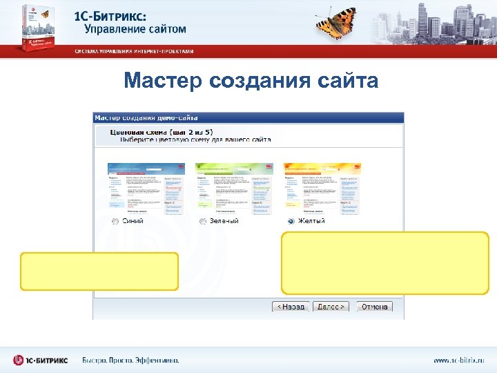 Мастер создания сайта 