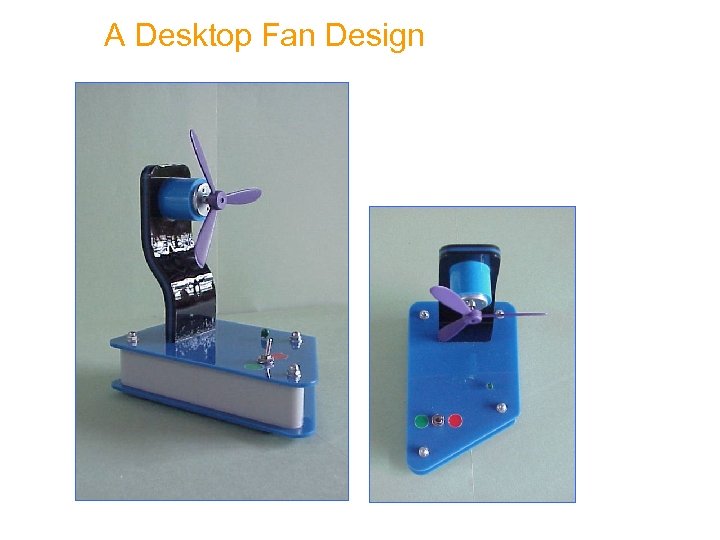 A Desktop Fan Design 