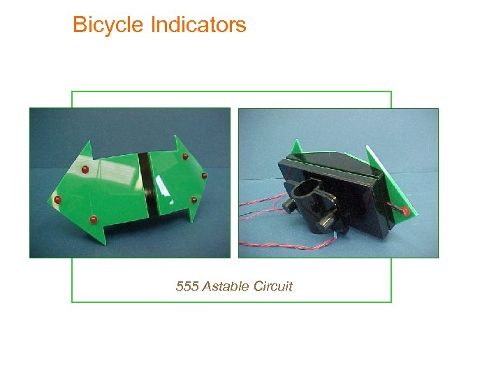 Bicycle Indicators 555 Astable Circuit 