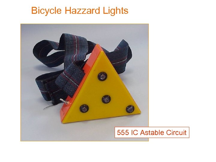 Bicycle Hazzard Lights 555 IC Astable Circuit 