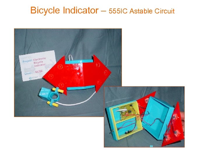 Bicycle Indicator – 555 IC Astable Circuit 