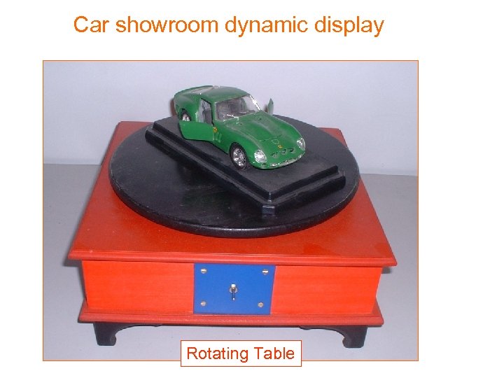 Car showroom dynamic display Rotating Table 