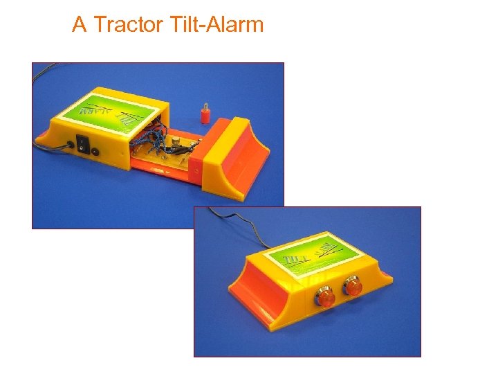 A Tractor Tilt-Alarm 