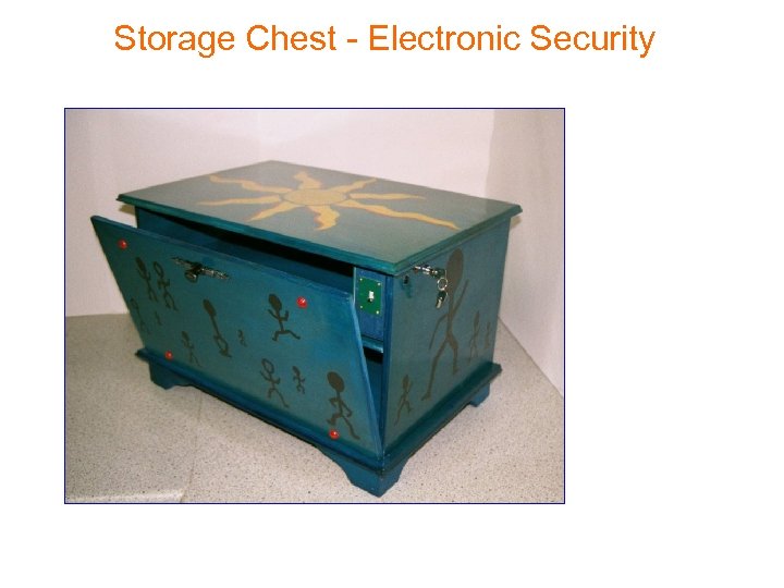 Storage Chest - Electronic Security 