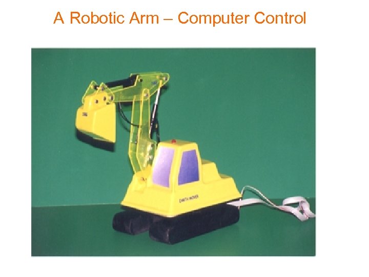 A Robotic Arm – Computer Control 