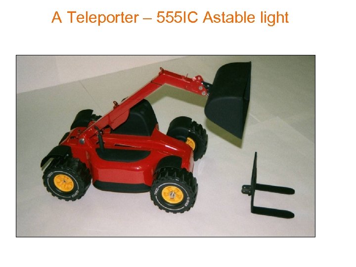 A Teleporter – 555 IC Astable light 