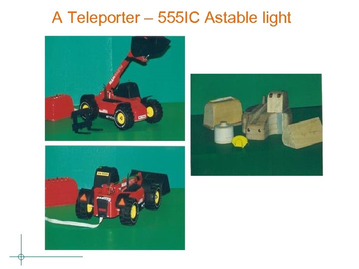 A Teleporter – 555 IC Astable light Robotic Vehicles 