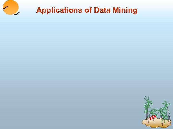 Applications of Data Mining 