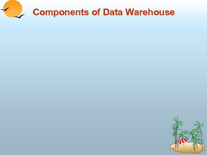 Components of Data Warehouse 