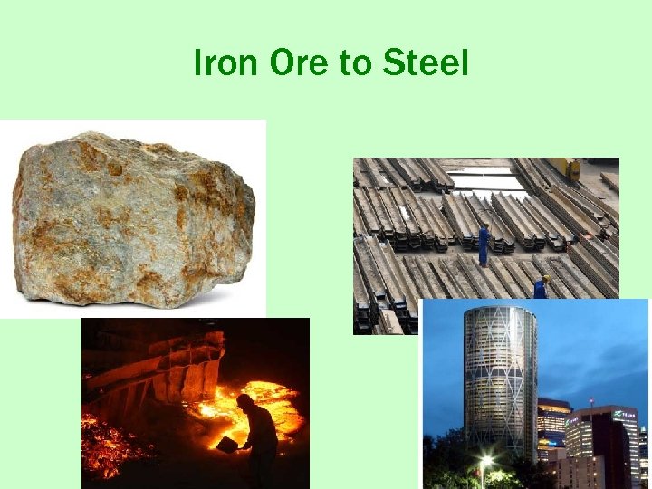 Iron Ore to Steel 