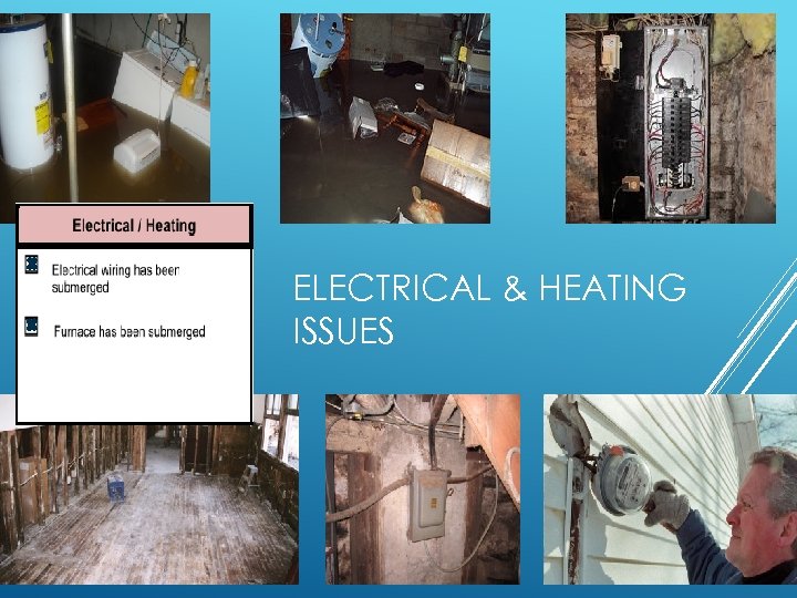 ELECTRICAL & HEATING ISSUES 