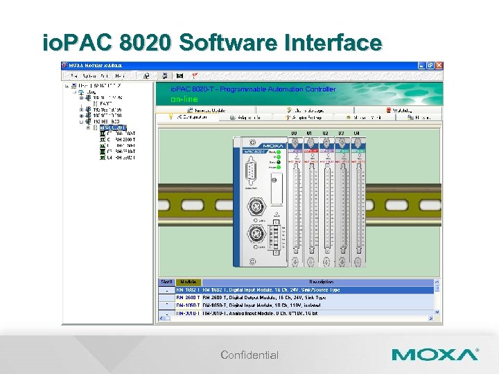 io. PAC 8020 Software Interface Confidential 