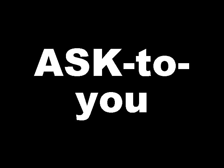 ASK-toyou 