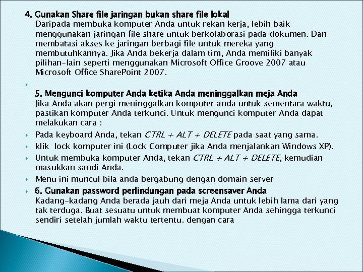 4. Gunakan Share file jaringan bukan share file lokal Daripada membuka komputer Anda untuk