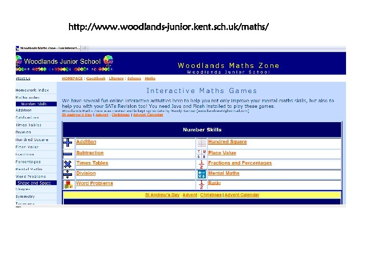 http: //www. woodlands-junior. kent. sch. uk/maths/ 