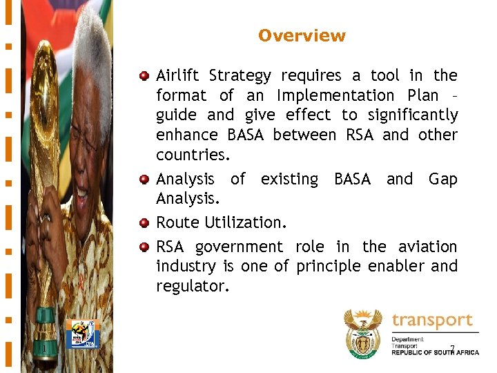 Overview Airlift Strategy requires a tool in the format of an Implementation Plan –