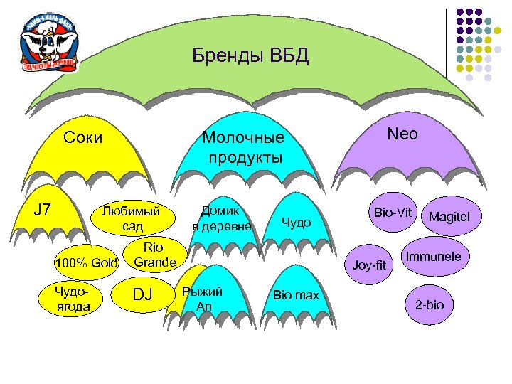 Бренды ВБД Соки J 7 Любимый сад 100% Gold Чудоягода Neo Молочные продукты Домик