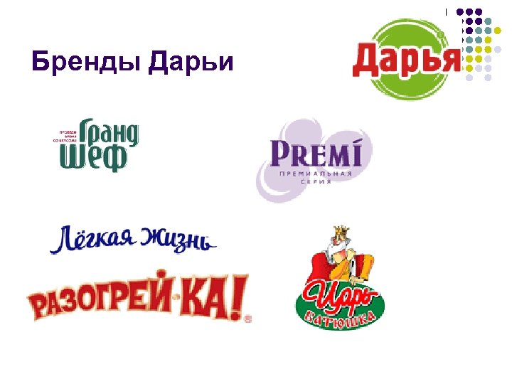 Бренды Дарьи 