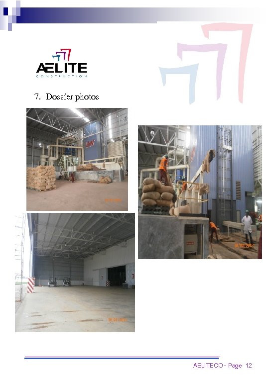 7. Dossier photos AELITECO - Page 12 