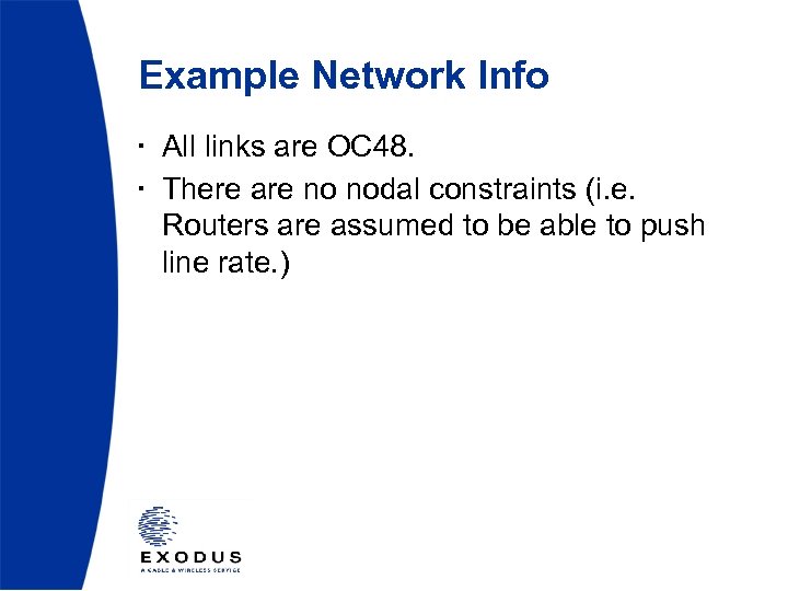 Example Network Info 