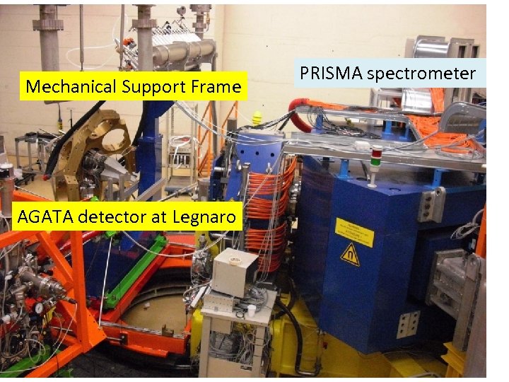 Mechanical Support Frame AGATA detector at Legnaro PRISMA spectrometer 