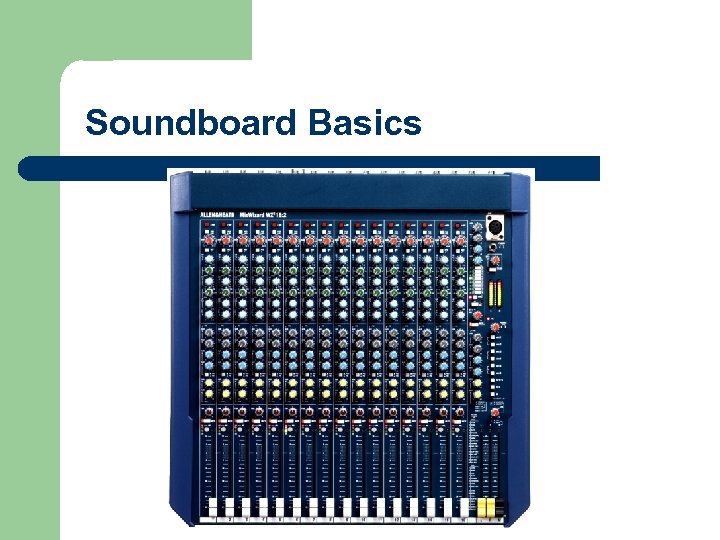 Soundboard Basics 