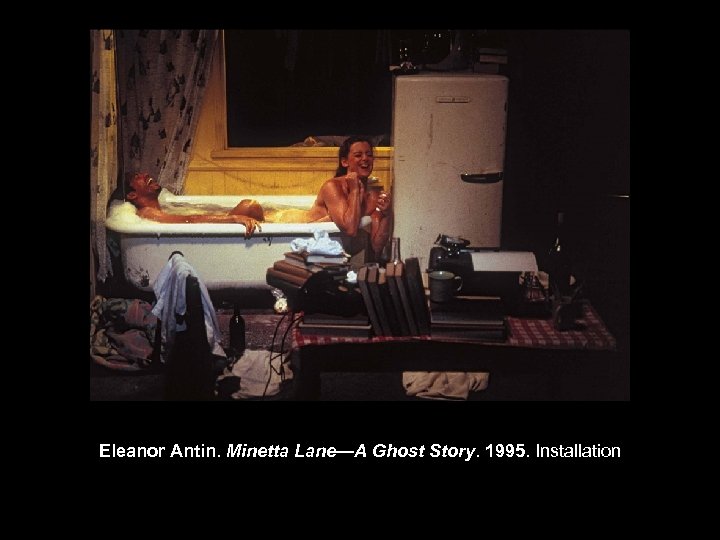 Eleanor Antin. Minetta Lane—A Ghost Story. 1995. Installation 