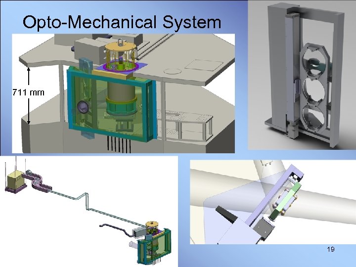 Opto-Mechanical System 711 mm 19 