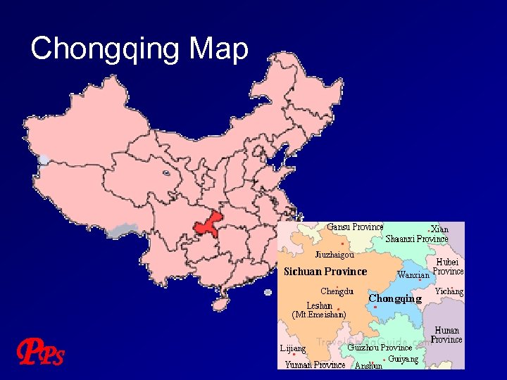 Chongqing Map P PS 