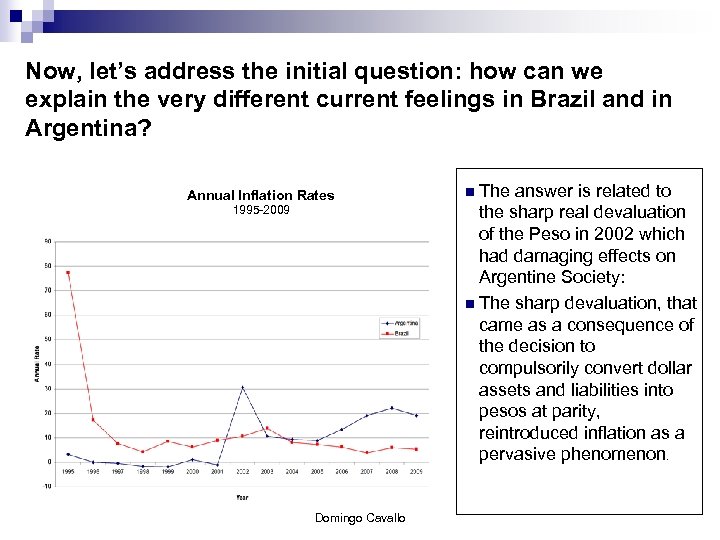 Now, let’s address the initial question: how can we explain the very different current