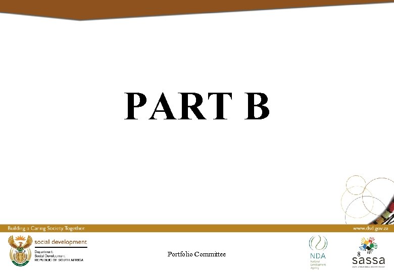 PART B Portfolio Committee 8 