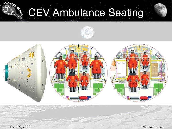 CEV Ambulance Seating Dec 15, 2008 Nicole Jordan 