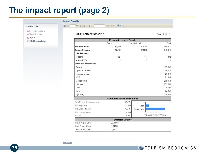 The impact report (page 2) 26 