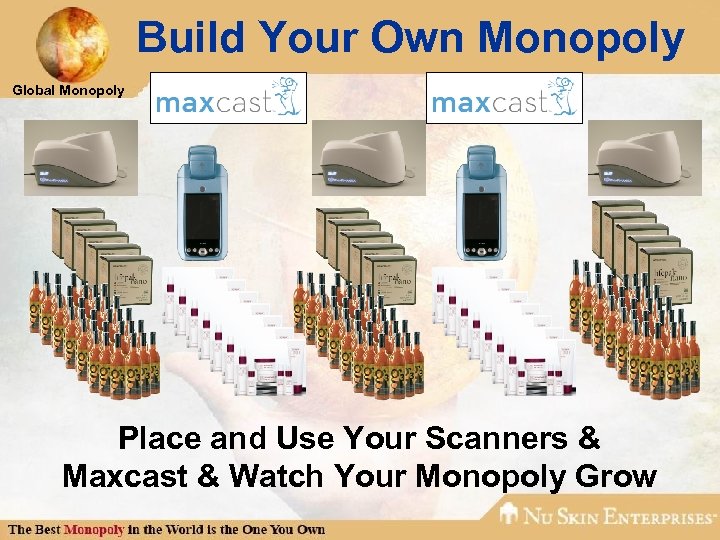 Build Your Own Monopoly Global Monopoly Place and Use Your Scanners & Maxcast &