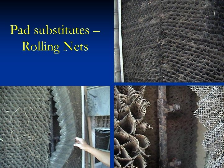 Pad substitutes – Rolling Nets 