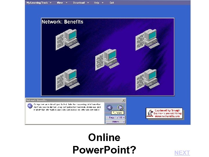 Online Power. Point? NEXT 