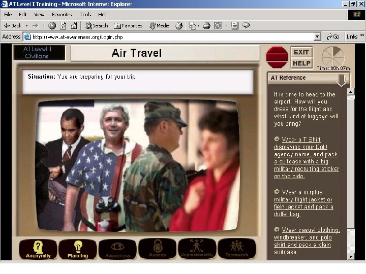 More Online Power. Point (even terrorists would be too bored to read) 
