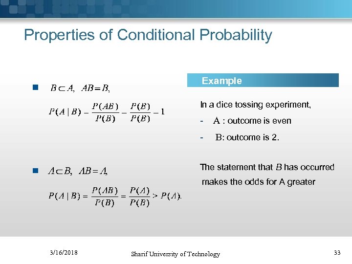 PROBABILITY AND STATISTICS FOR ENGINEERING Hossein Sameti Sharif