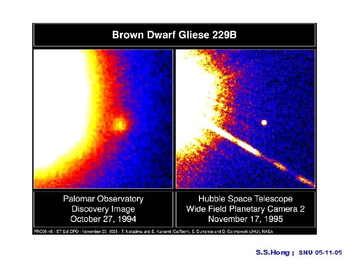 S. S. Hong ; SNU 05 -11 -05 