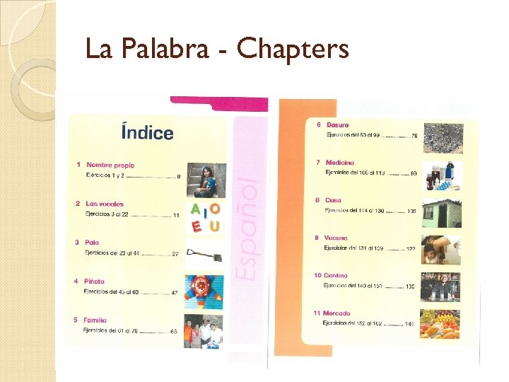 La Palabra - Chapters 