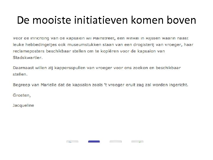 De mooiste initiatieven komen boven 