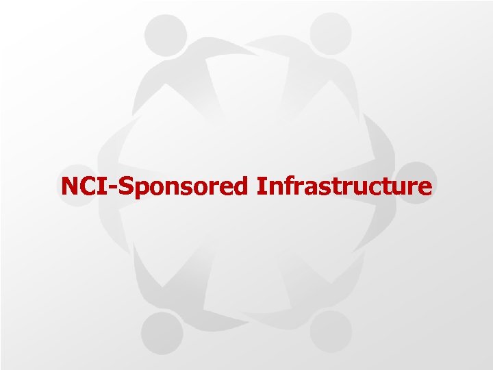 NCI-Sponsored Infrastructure 