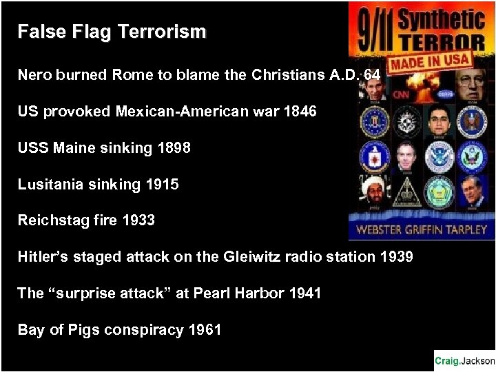 False Flag Terrorism Nero burned Rome to blame the Christians A. D. 64 US